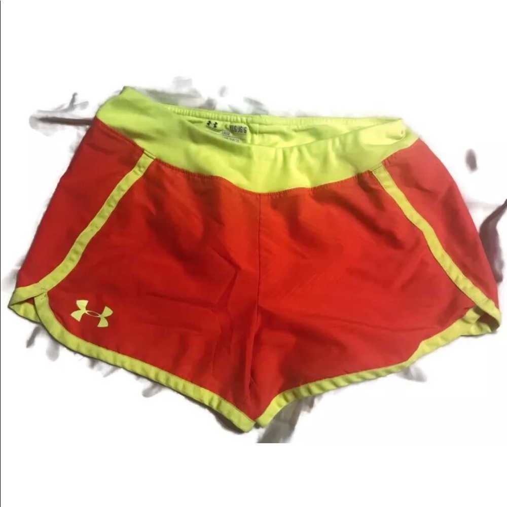 Under Armour Girls Running Shorts Size Youth Large
